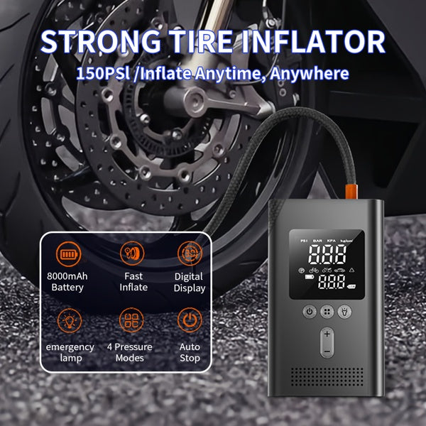 PowerJump Pro 2-in-1 Jump Starter & Air Compressor